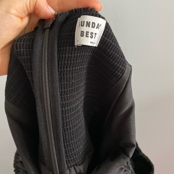 Aritzia Sunday Best | Square Neck Mini Dress - Picture 6 of 6